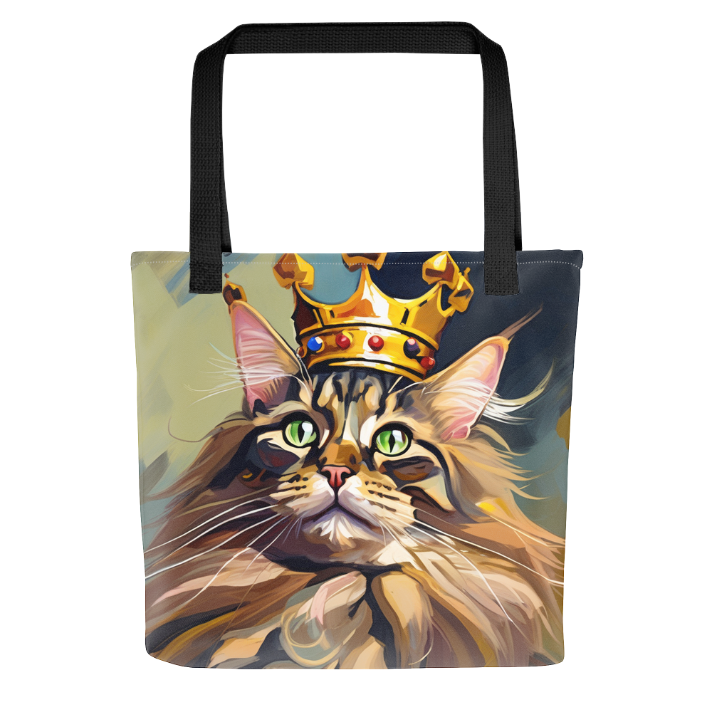 PugMug Custom Tabby Maine Coon Cat Tote