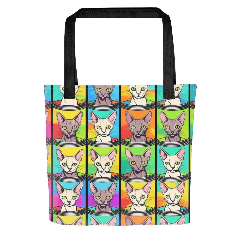 PugMug Custom Tabby Devon Rex Cat Tote