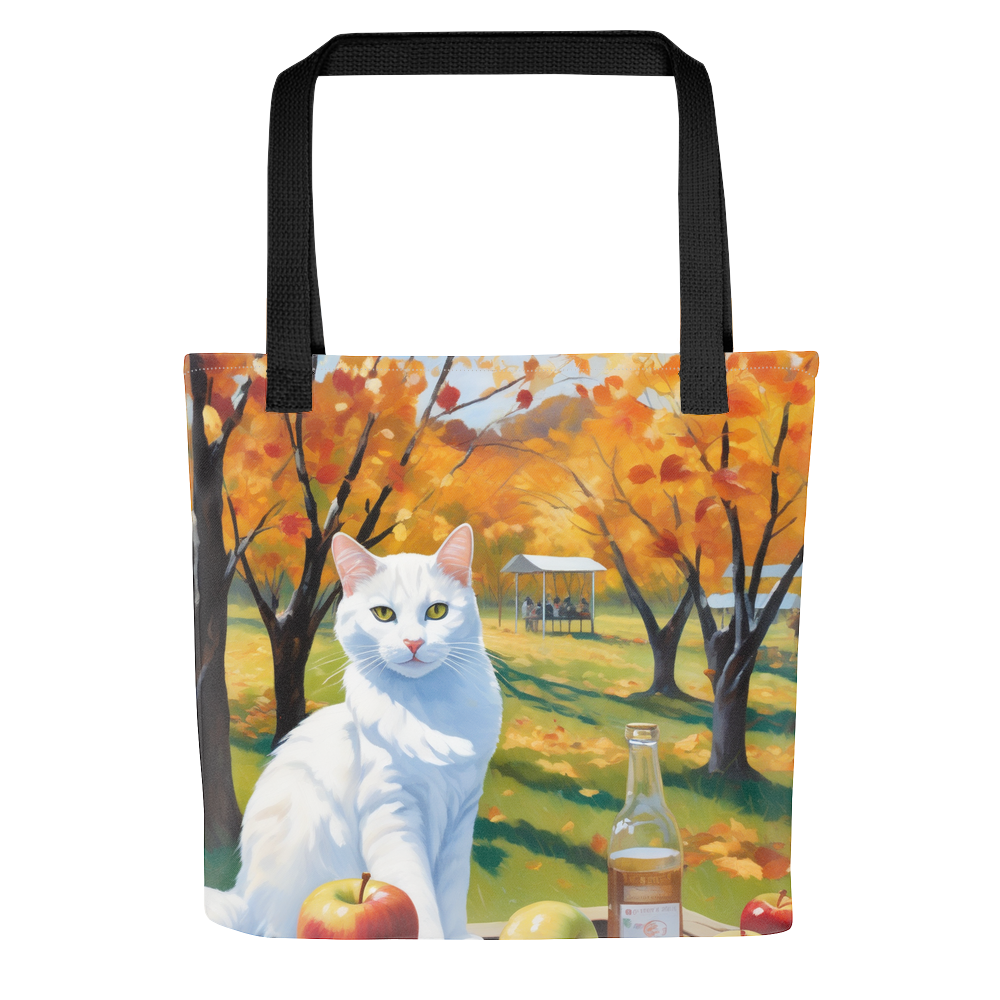 PugMug Custom White Companion Cat Tote