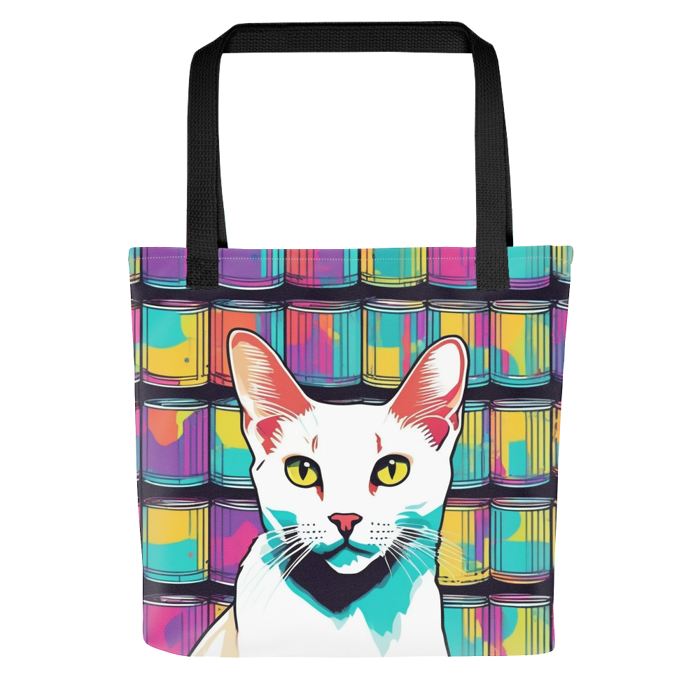 PugMug Custom White Abyssinian Cat Tote