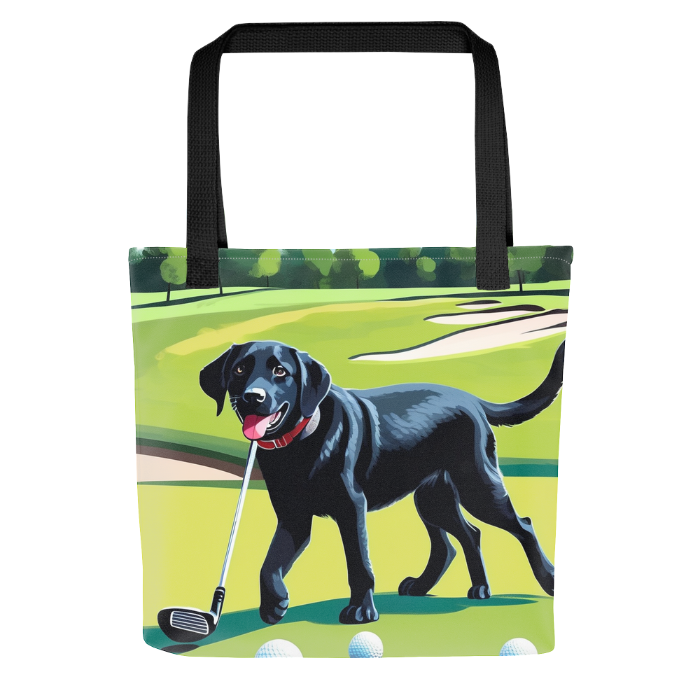 PugMug Custom Black Labrador Retriever Tote