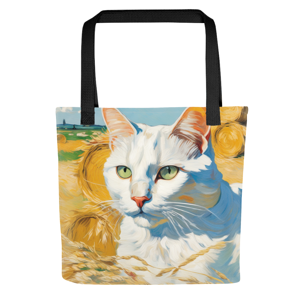 PugMug Custom White Companion Cat Tote