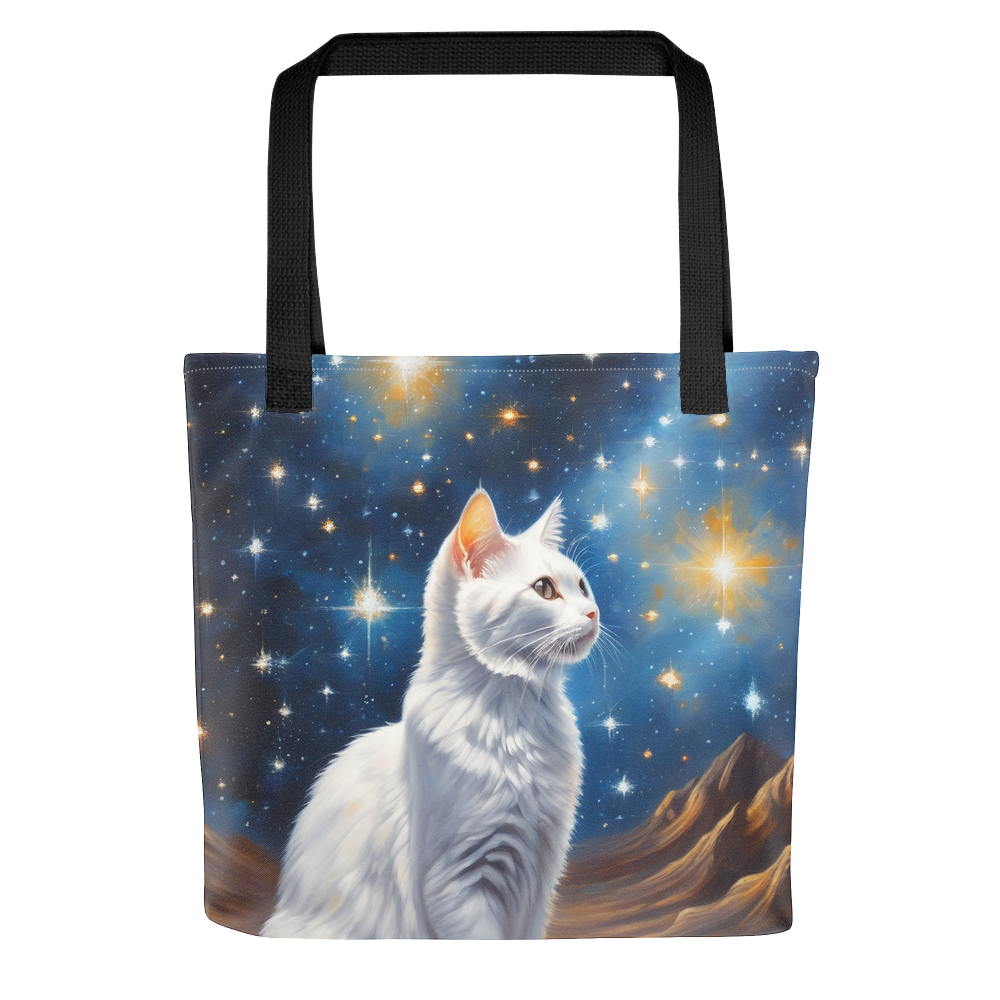 PugMug Custom White Companion Cat Tote