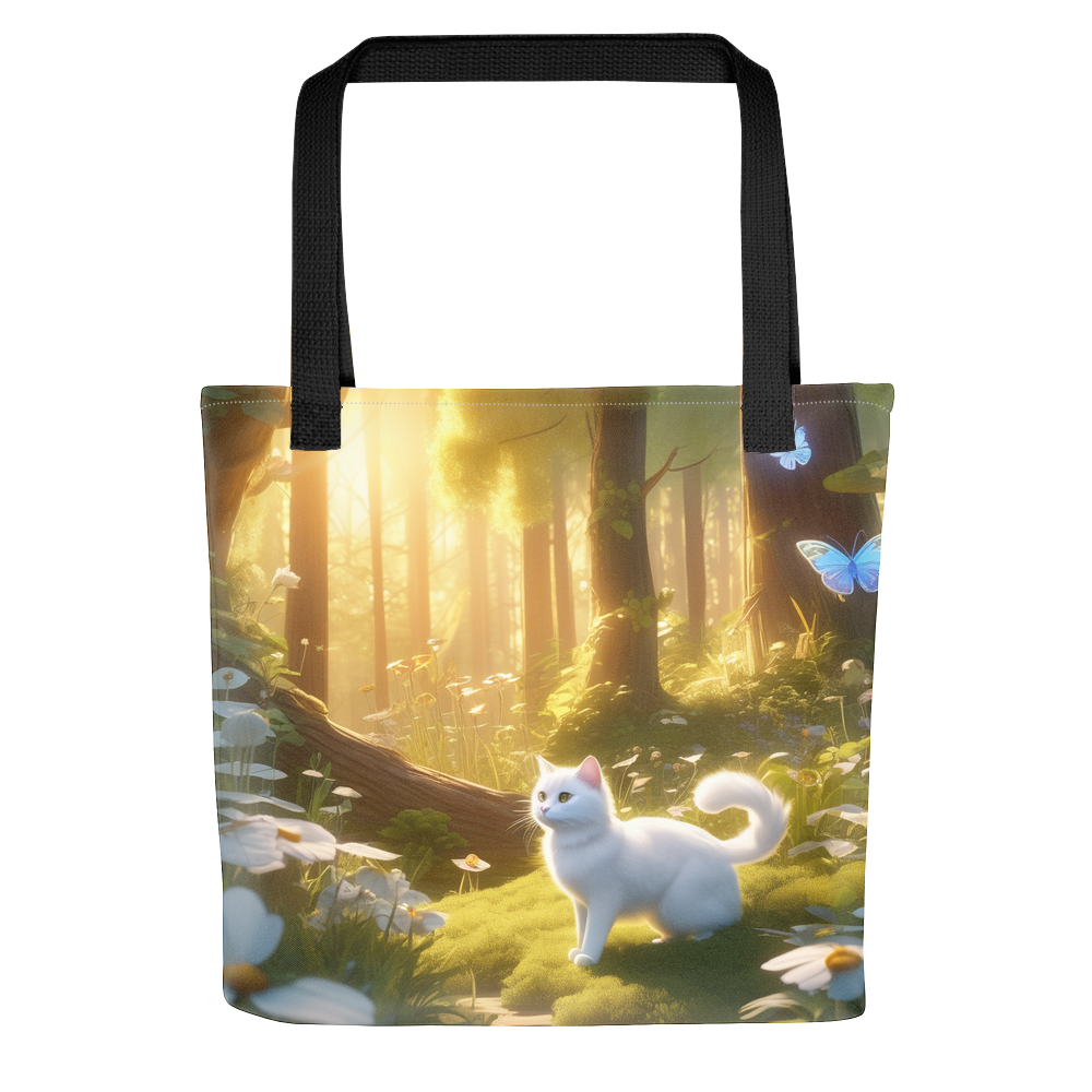PugMug Custom White Companion Cat Tote