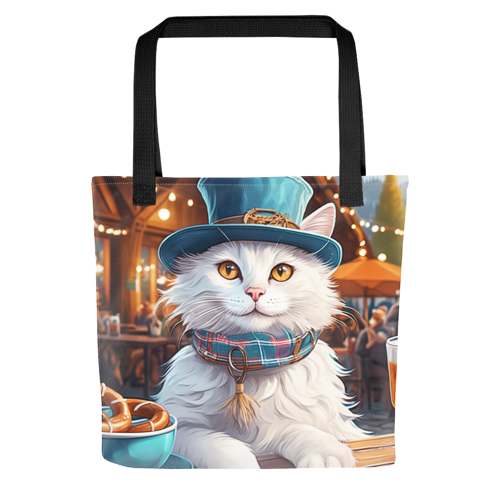 PugMug Custom White Companion Cat Tote