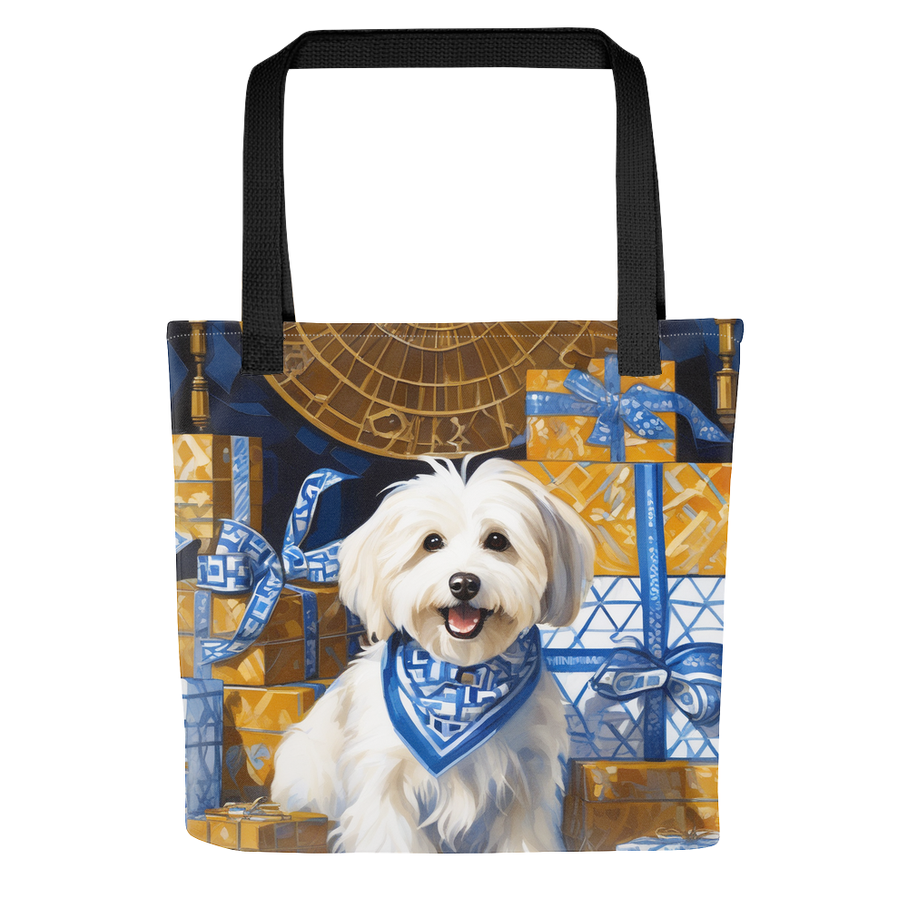PugMug Custom White Havanese Dog Tote