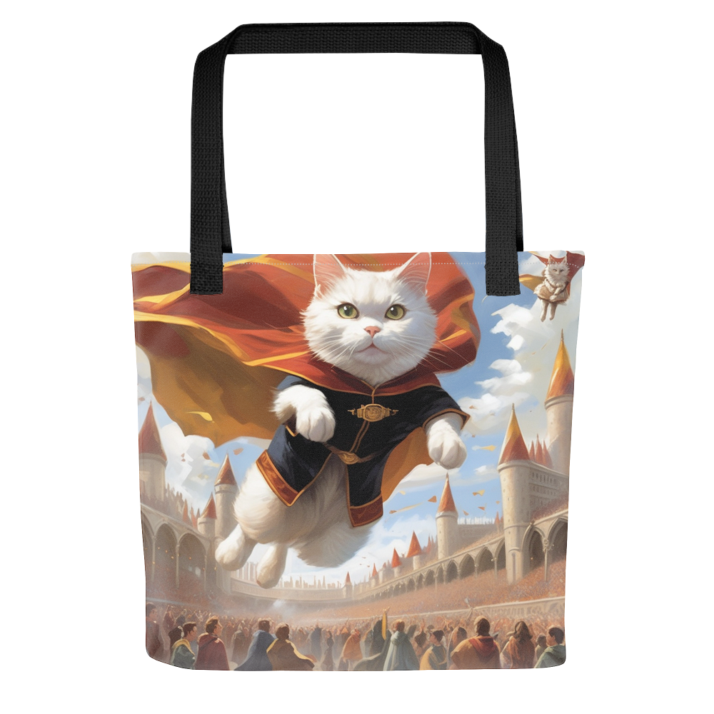 PugMug Custom White Companion Cat Tote