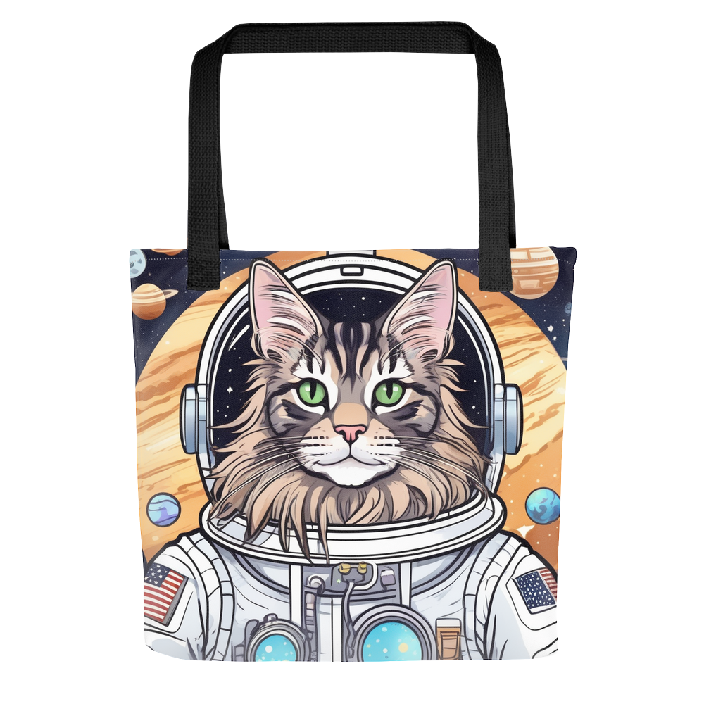 PugMug Custom Tabby Maine Coon Cat Tote