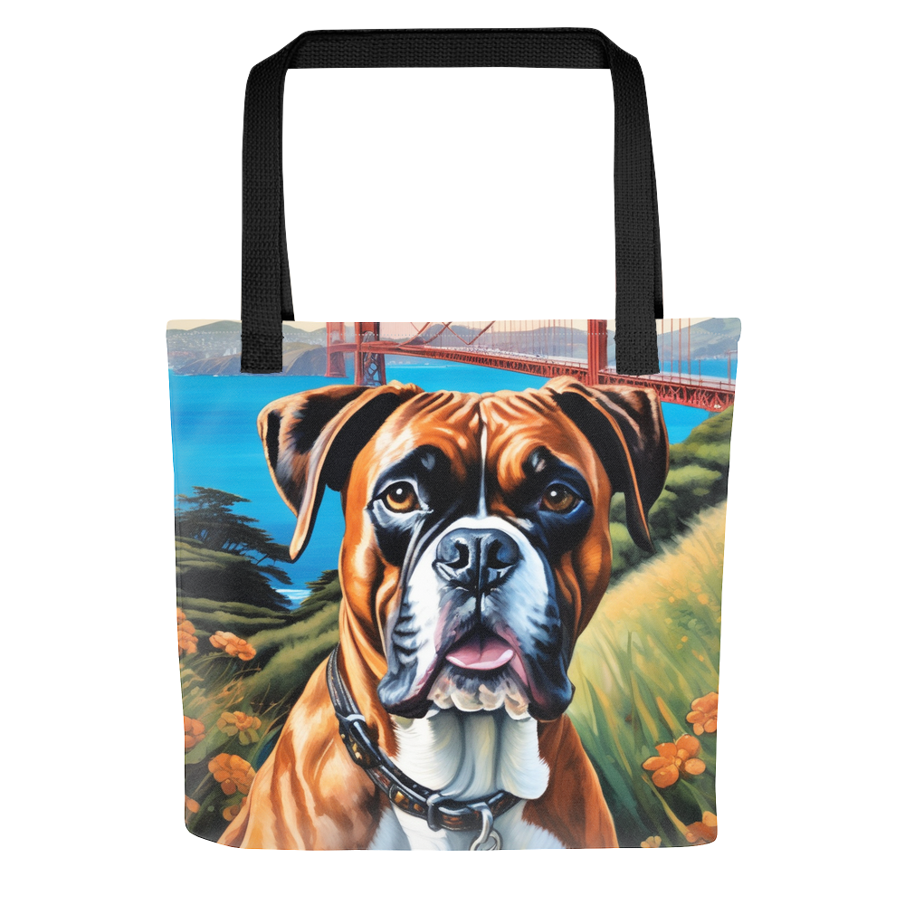 PugMug Custom Boxer Dog Tote