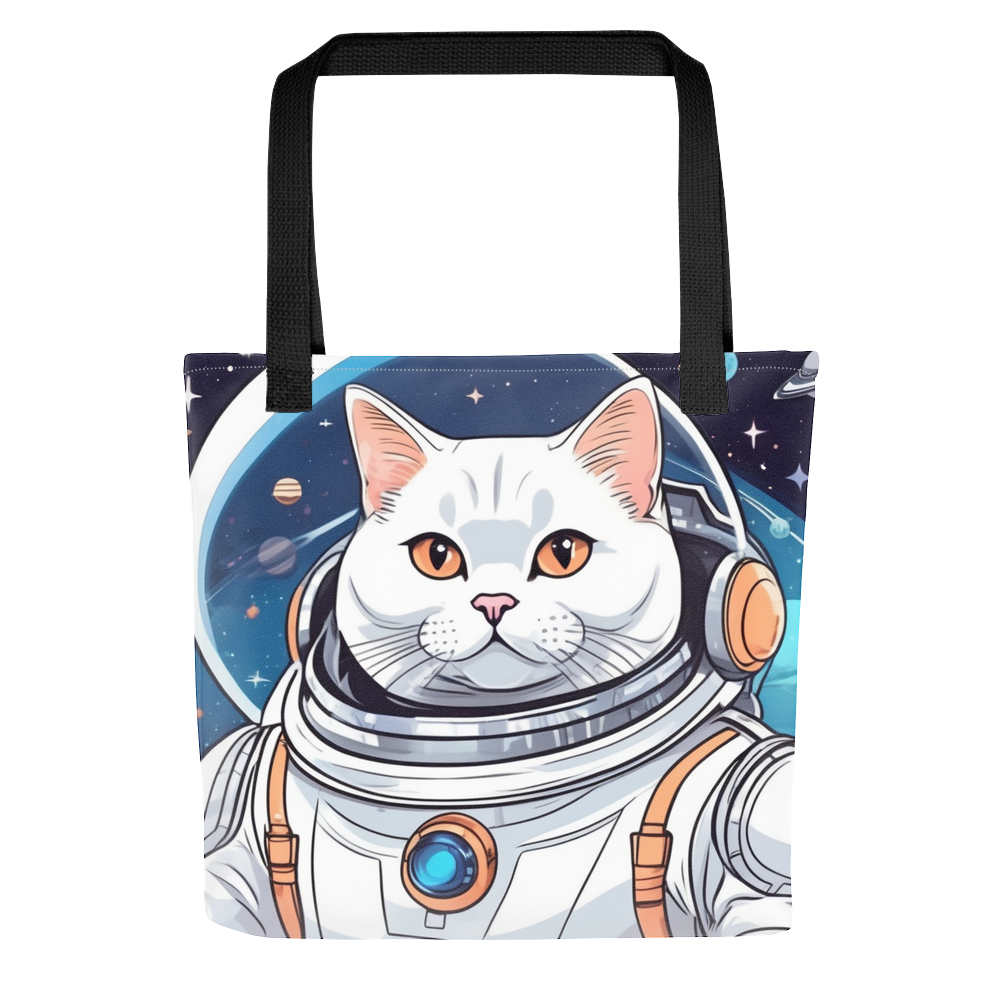 PugMug Custom White British Shorthair Cat Tote