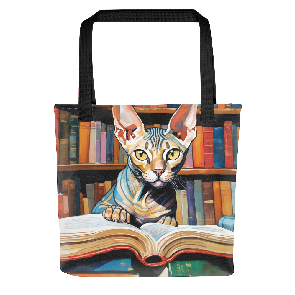 PugMug Custom Tabby Sphynx Cat Tote