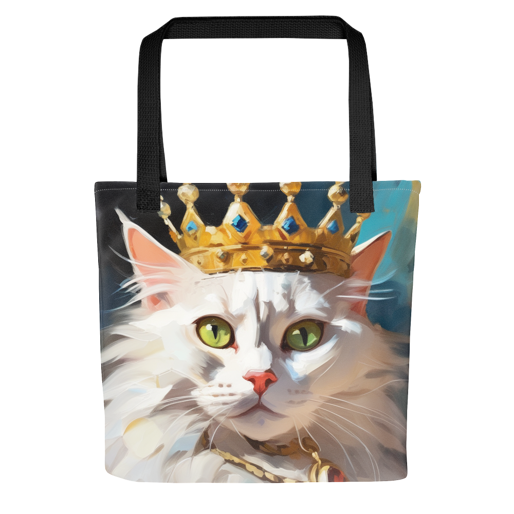 PugMug Custom White Companion Cat Tote