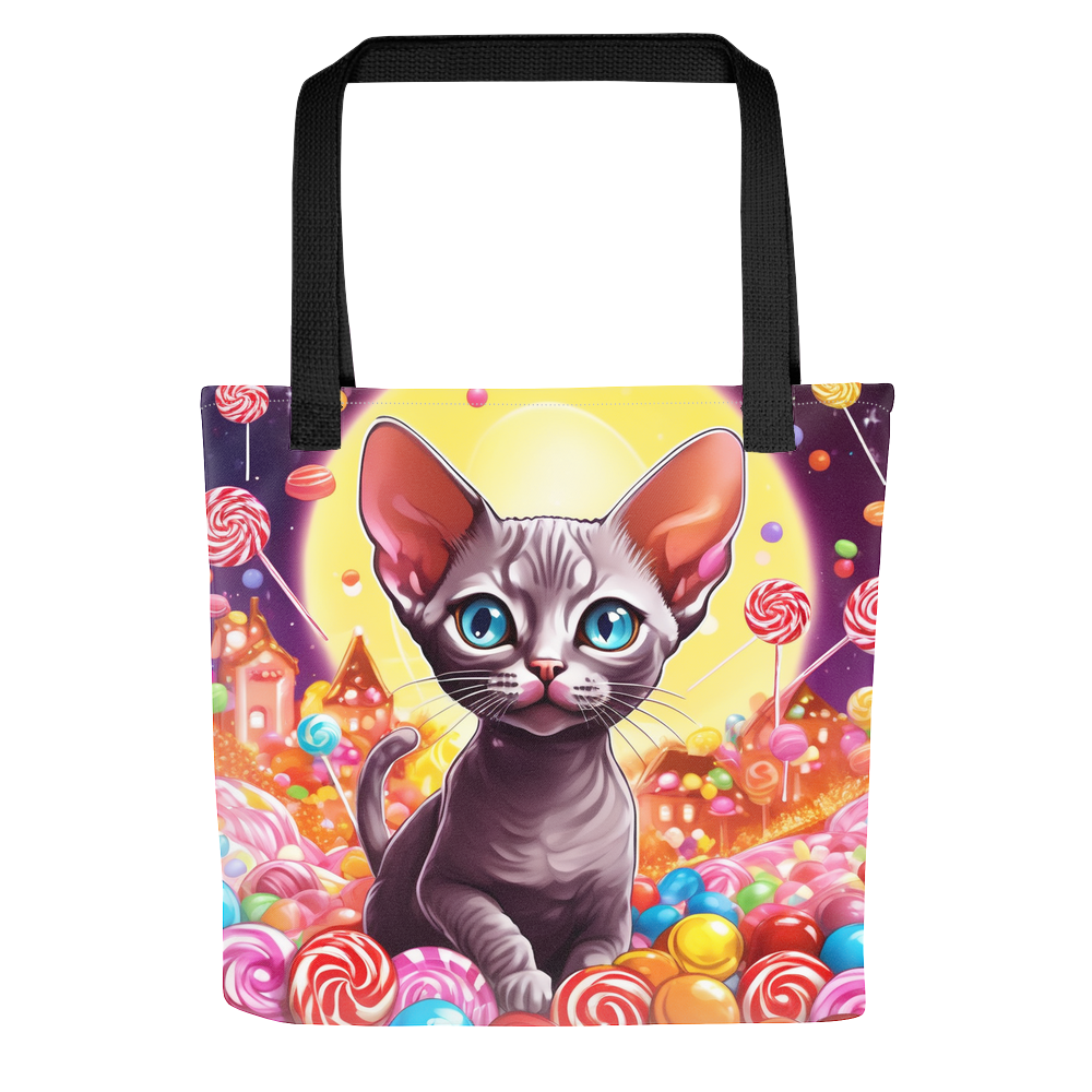 PugMug Custom Tabby Devon Rex Cat Tote