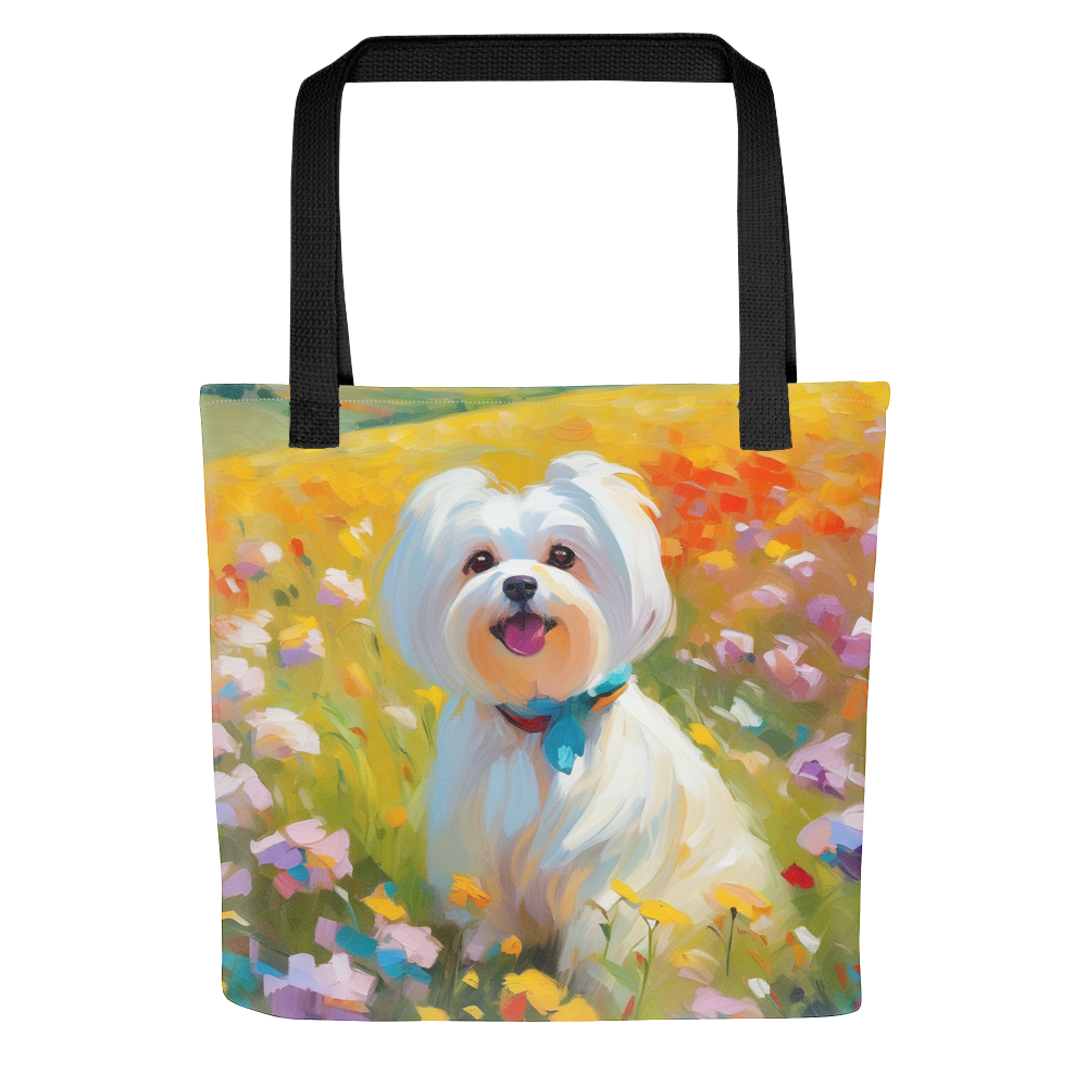 PugMug Custom Maltese Dog Tote