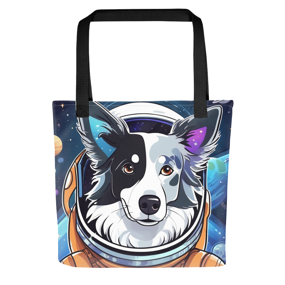 PugMug Custom Blue Merle Border Collie Tote