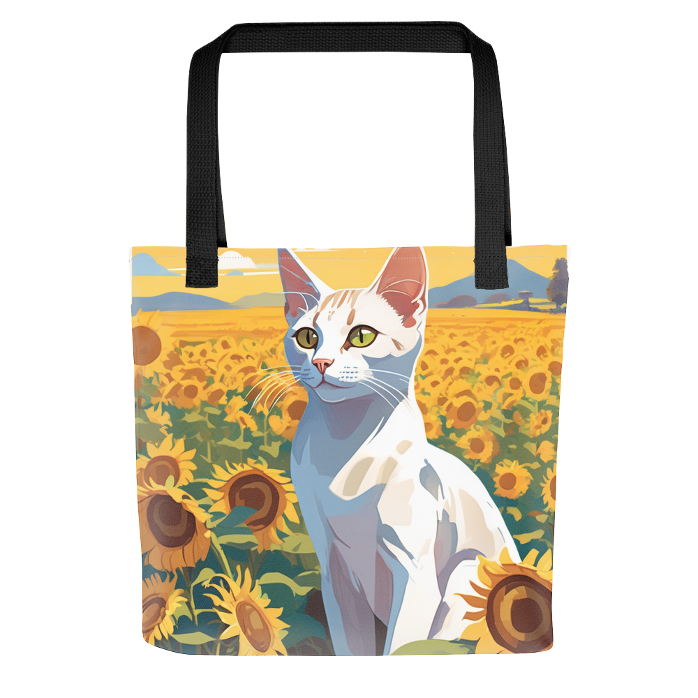 PugMug Custom White Abyssinian Cat Tote