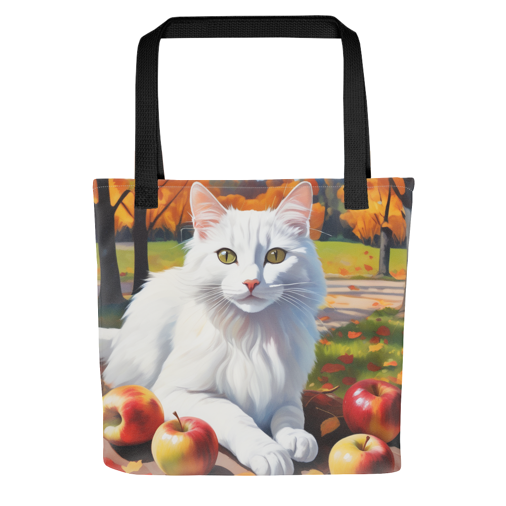 PugMug Custom White Companion Cat Tote
