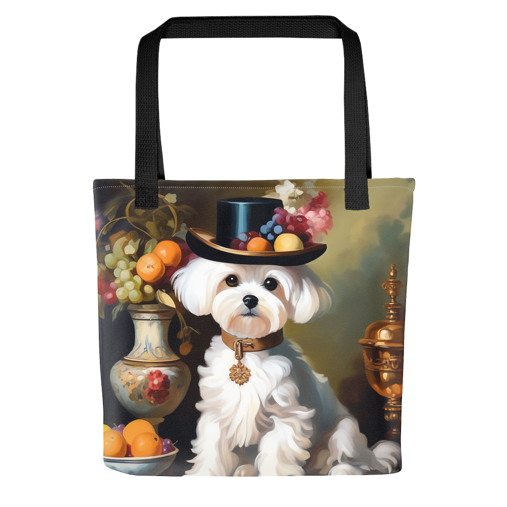 PugMug Custom Maltese Dog Tote