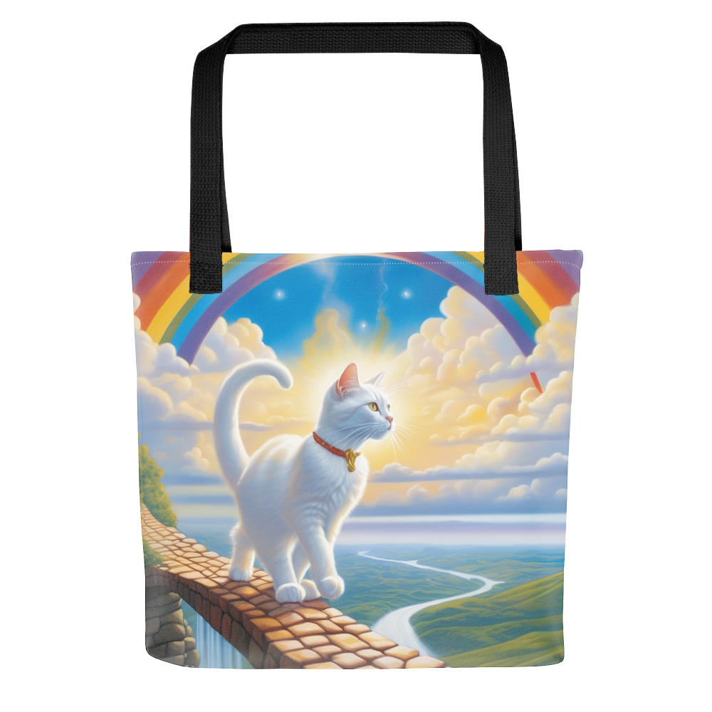 PugMug Custom White Companion Cat Tote
