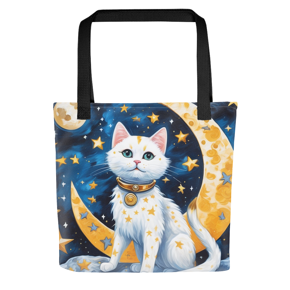 PugMug Custom White Companion Cat Tote