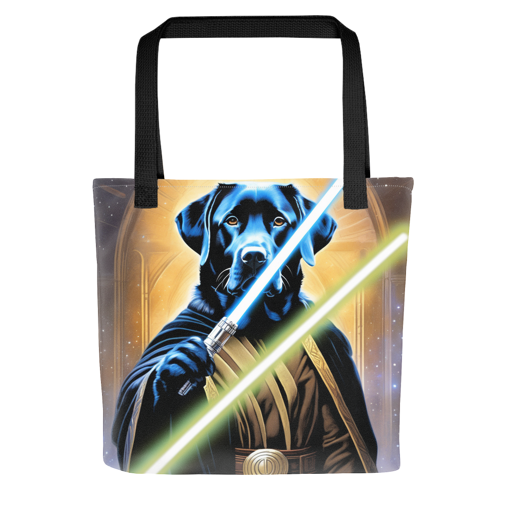 PugMug Custom Black Labrador Retriever Tote