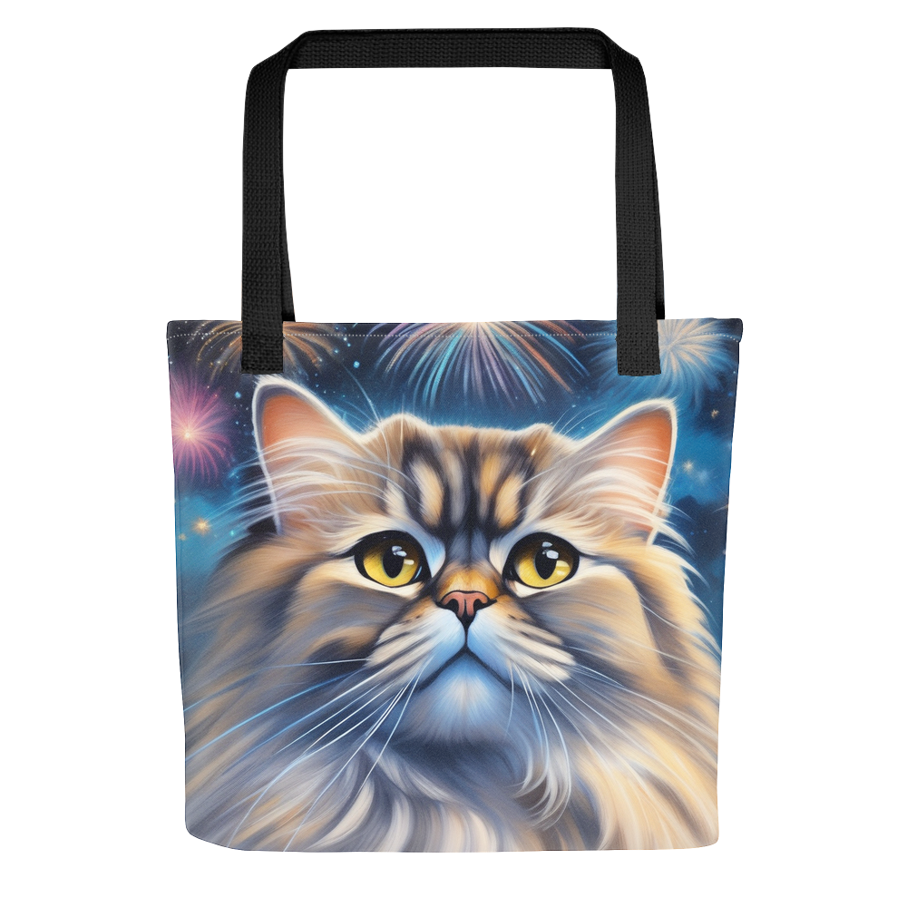 PugMug Custom Tabby Persian Cat Tote