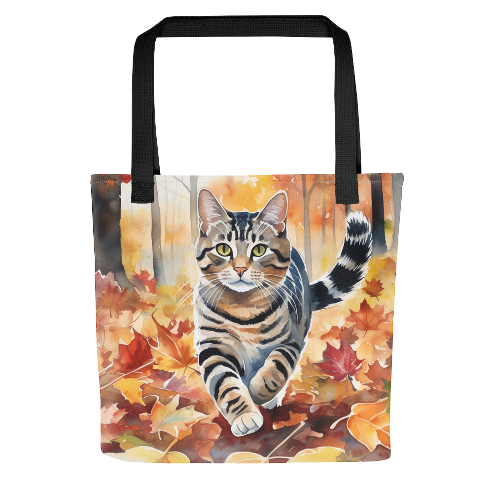PugMug Custom Tabby American Shorthair Cat Tote