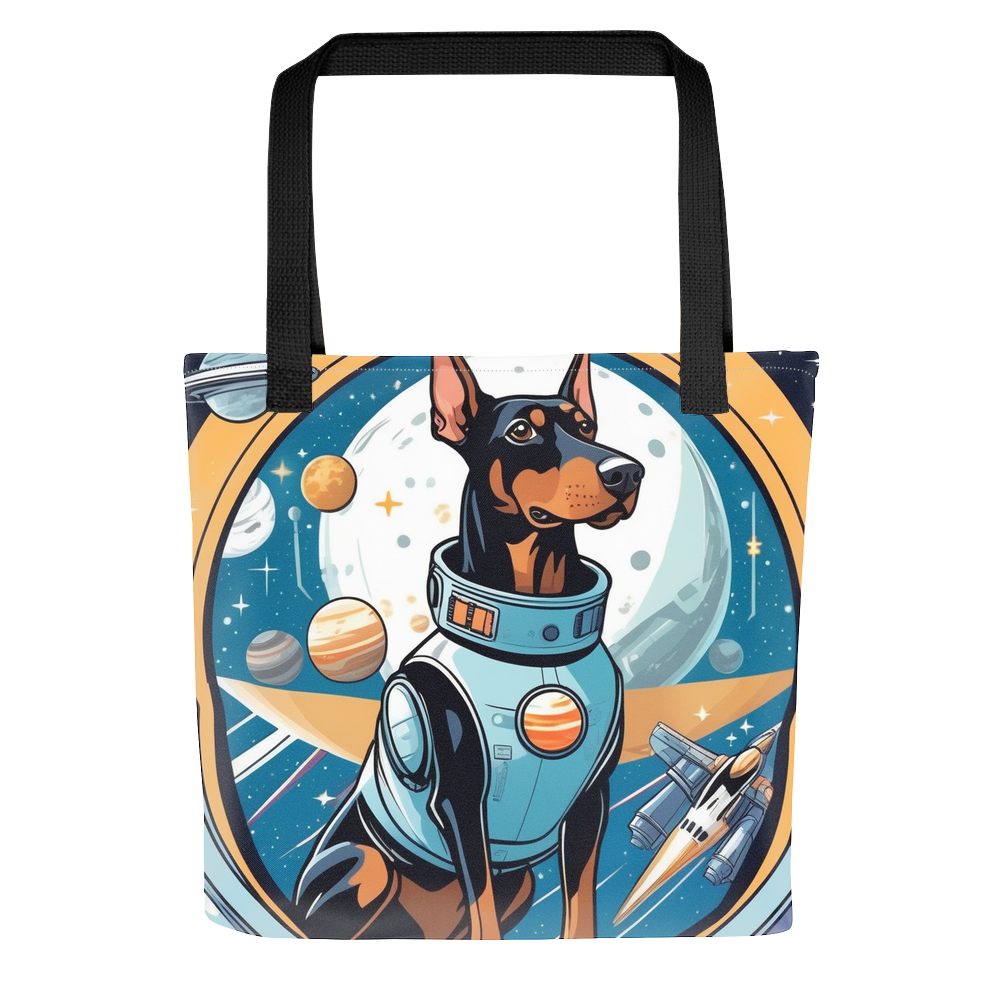 PugMug Custom Doberman Pinscher Tote