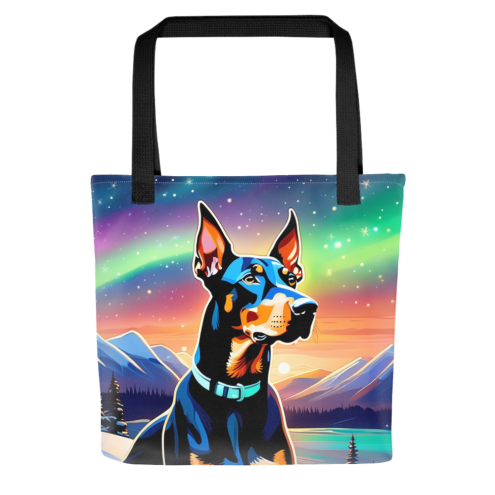 PugMug Custom Doberman Pinscher Tote