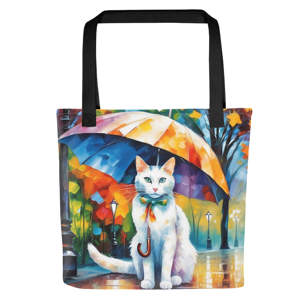 PugMug Custom White Companion Cat Tote