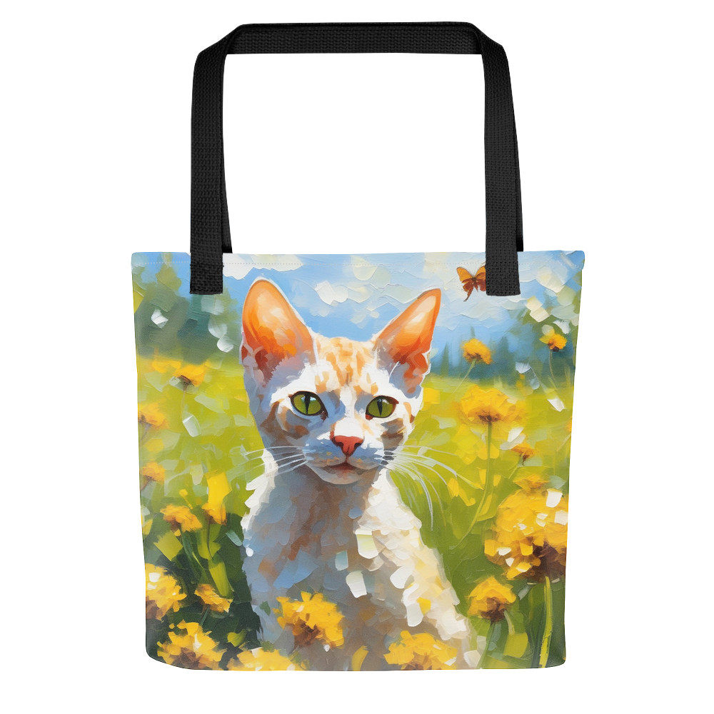 PugMug Custom Tabby Devon Rex Cat Tote