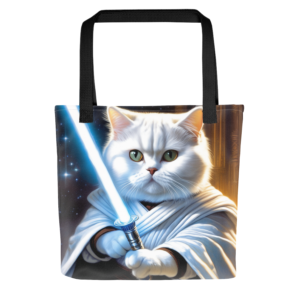PugMug Custom White British Shorthair Cat Tote