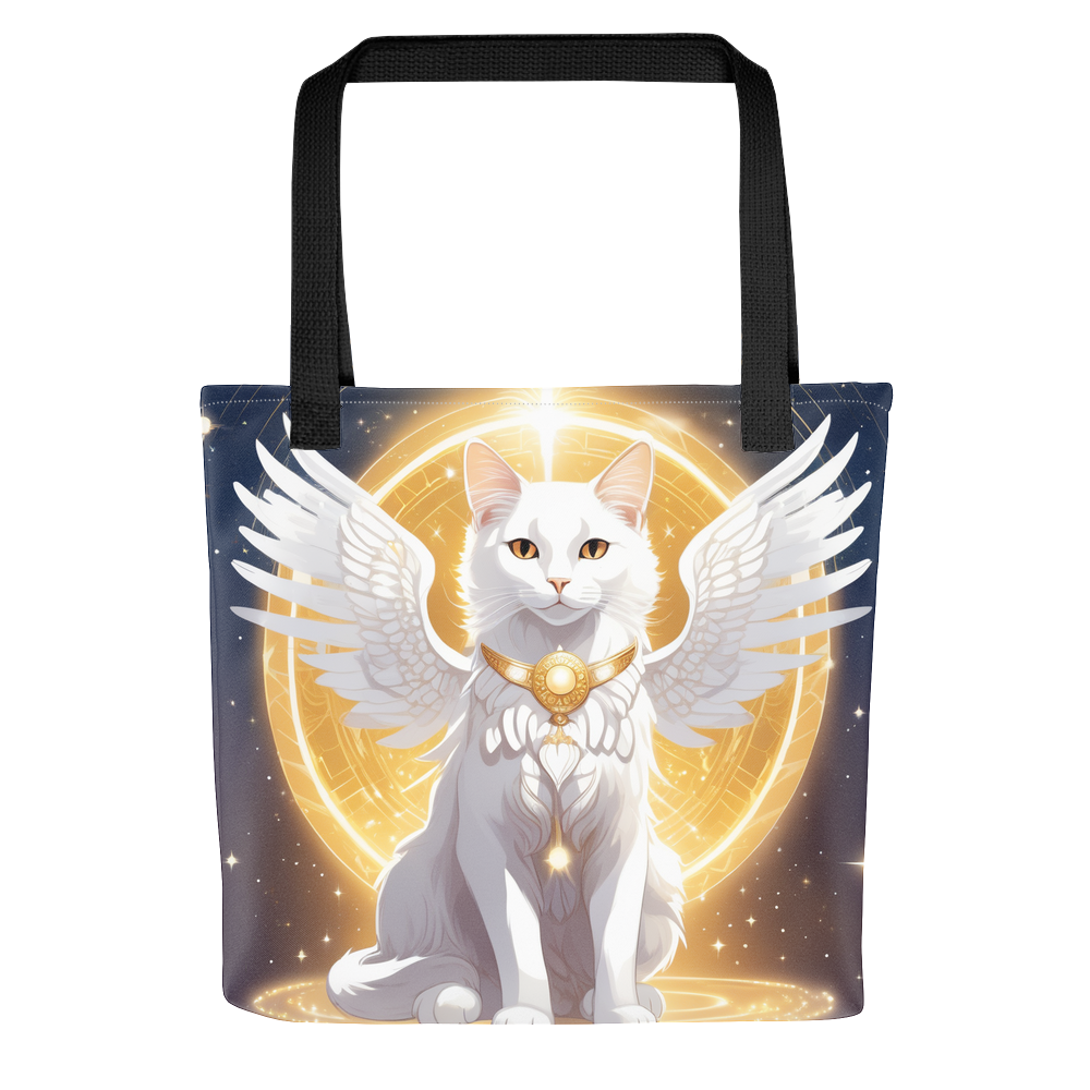 PugMug Custom White Companion Cat Tote
