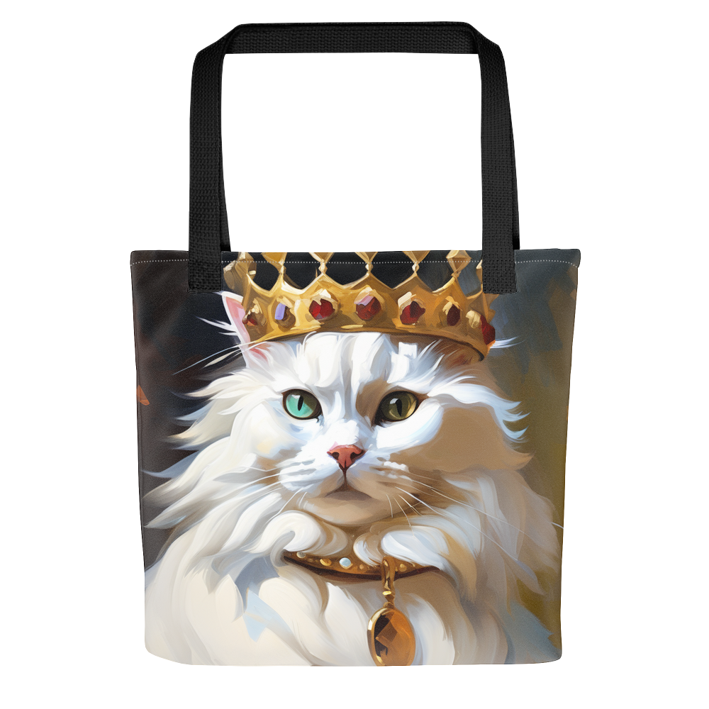 PugMug Custom White Companion Cat Tote
