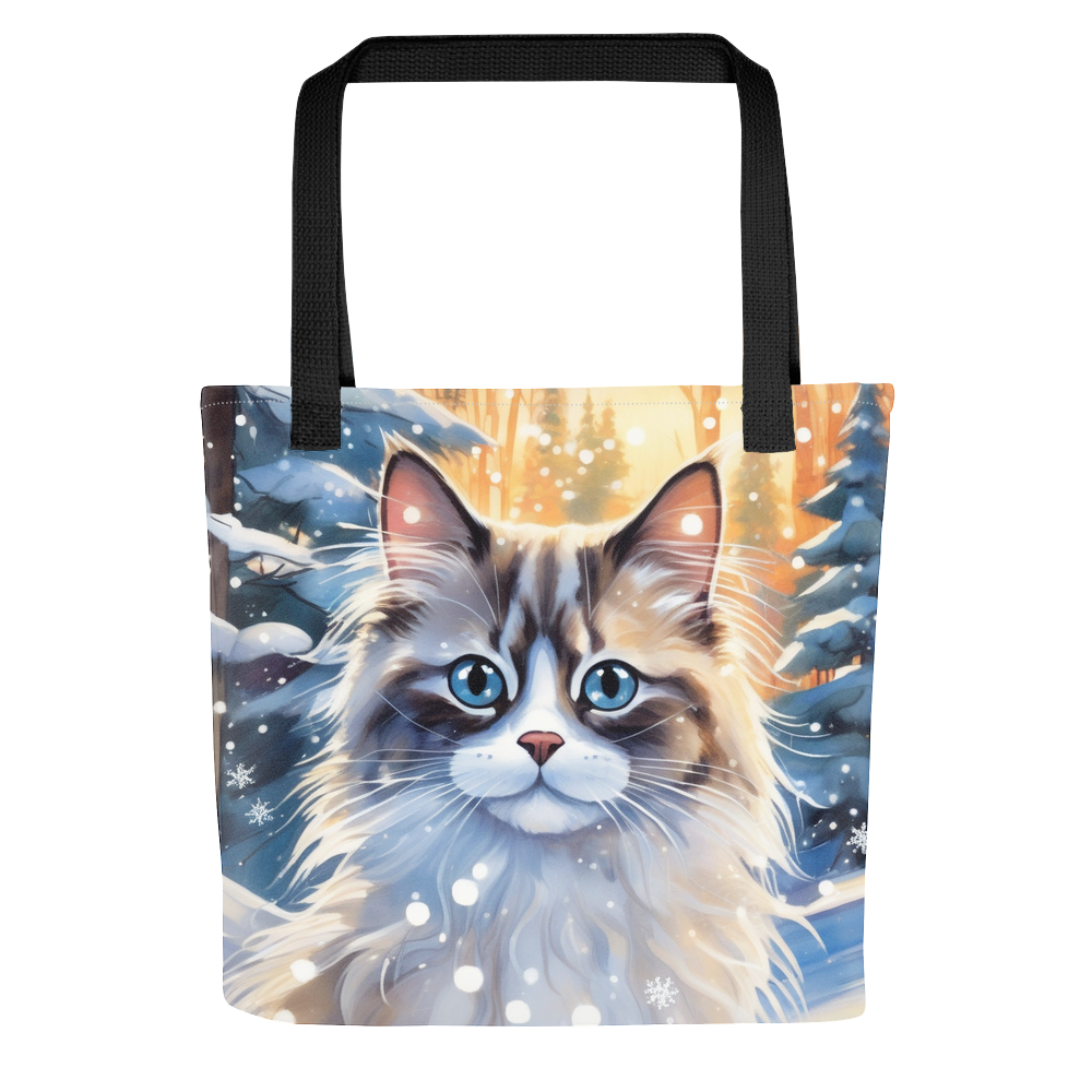 PugMug Custom Tabby Ragdoll Cat Tote