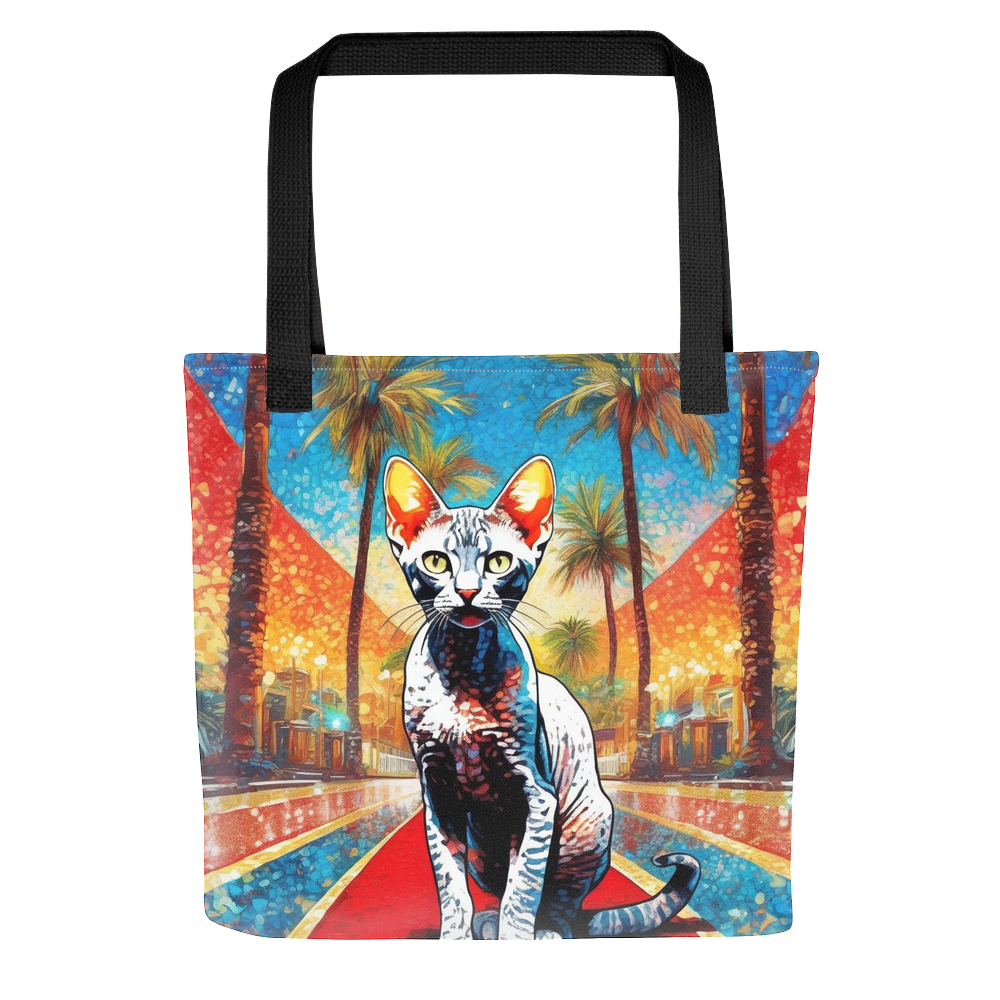 PugMug Custom Tabby Devon Rex Cat Tote