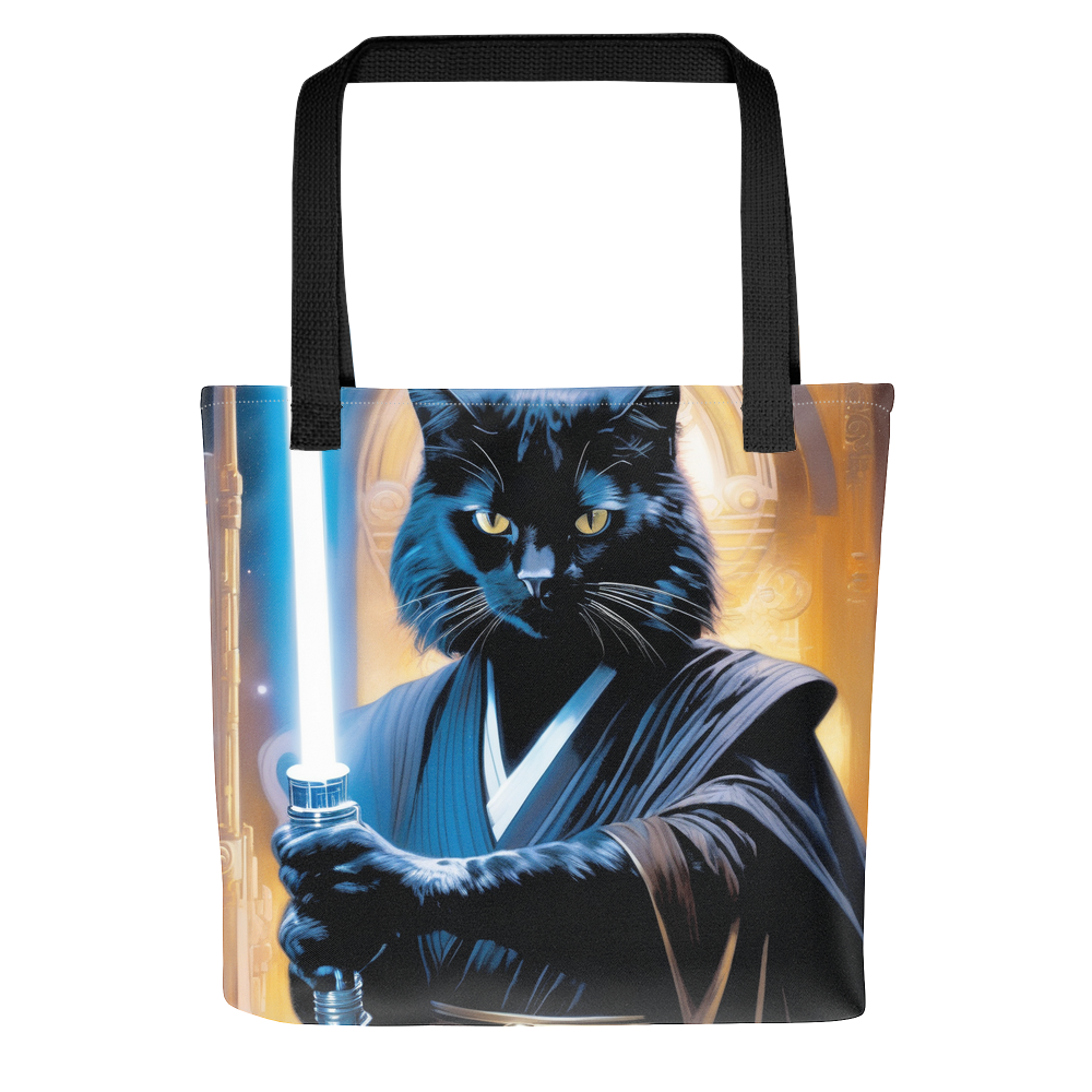 PugMug Custom Black Exotic Cat Tote