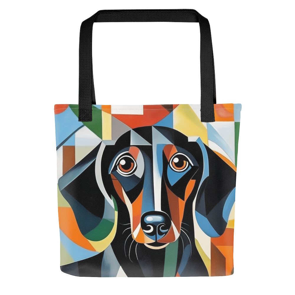 PugMug Custom Black Dachshund Tote
