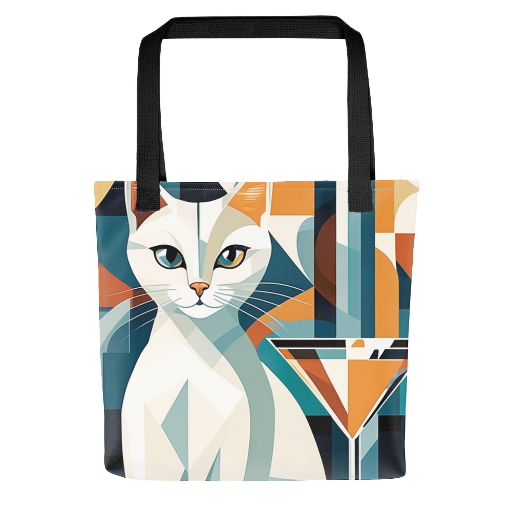 PugMug Custom White Companion Cat Tote