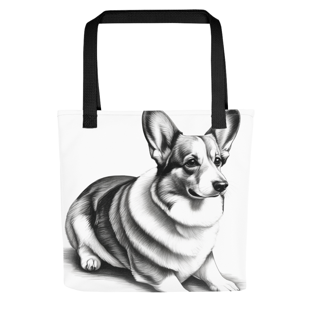 PugMug Custom Pembroke Welsh Corgi Tote