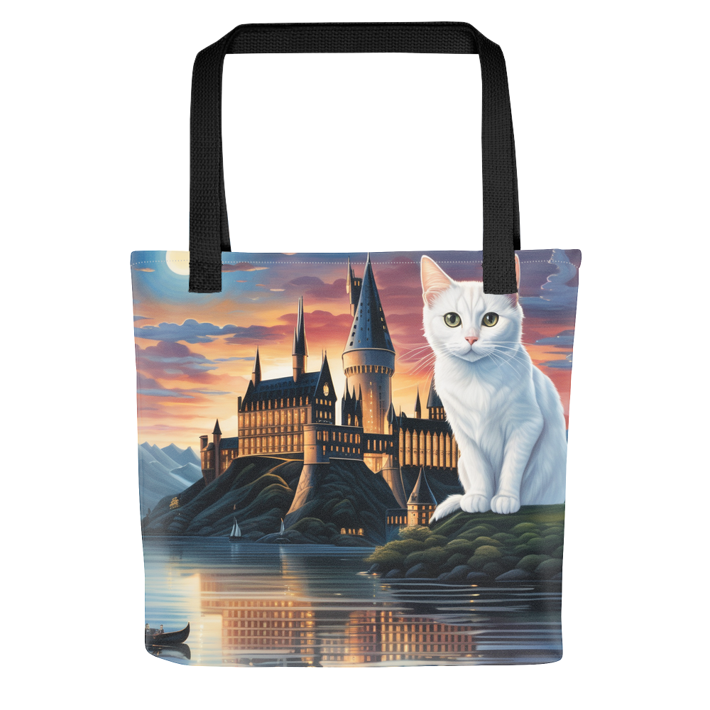 PugMug Custom White Companion Cat Tote