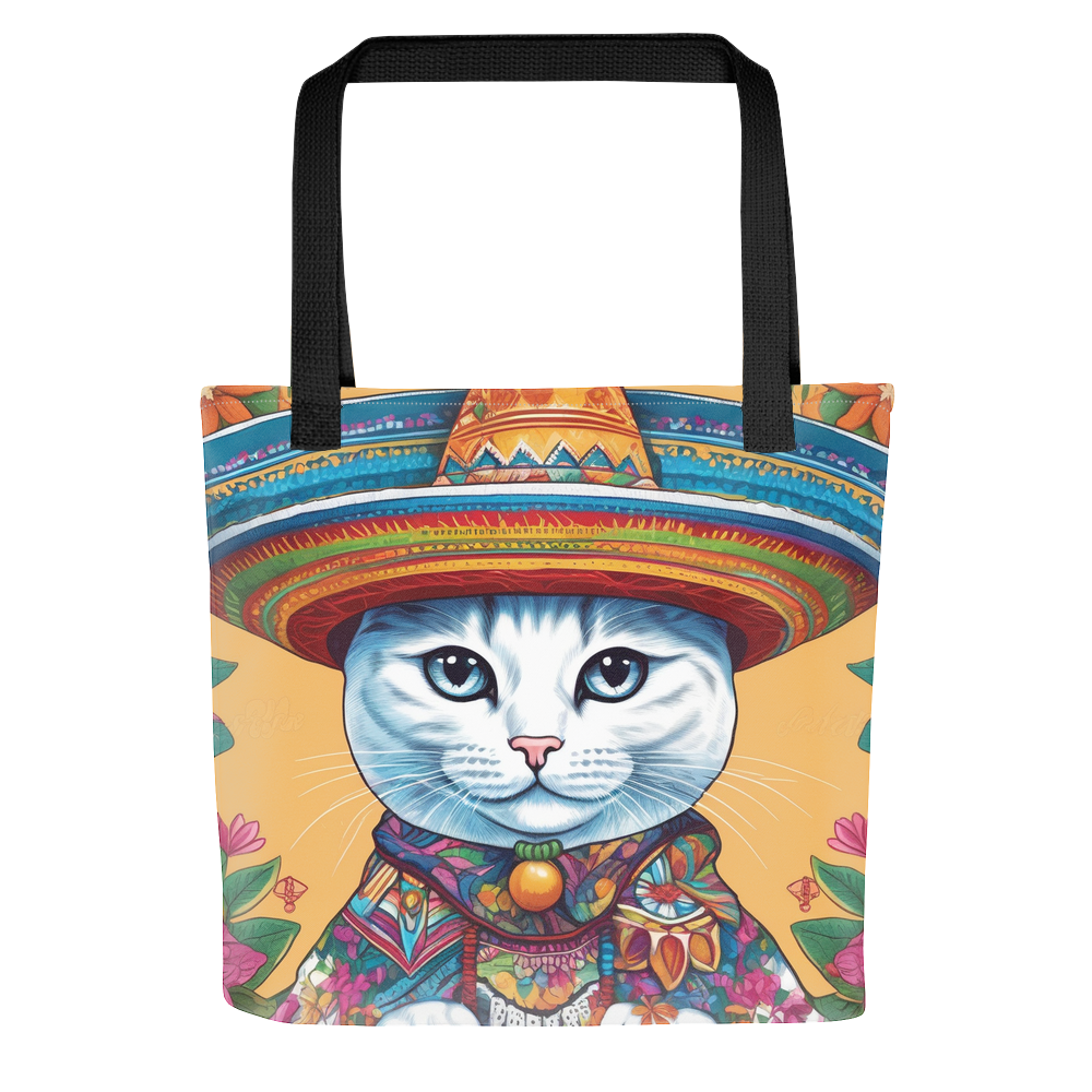 PugMug Custom White Companion Cat Tote