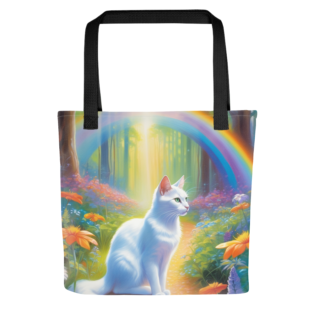 PugMug Custom White Companion Cat Tote