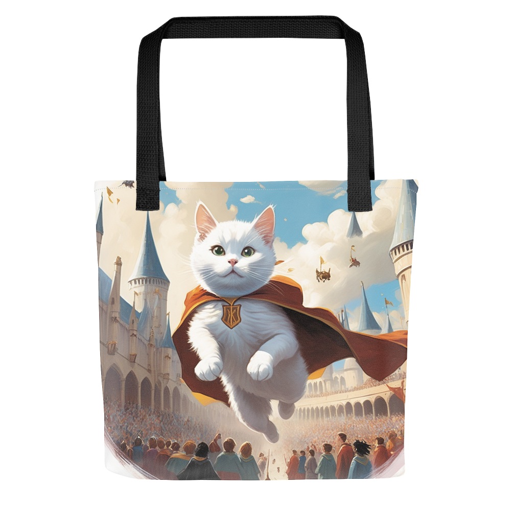 PugMug Custom White Companion Cat Tote