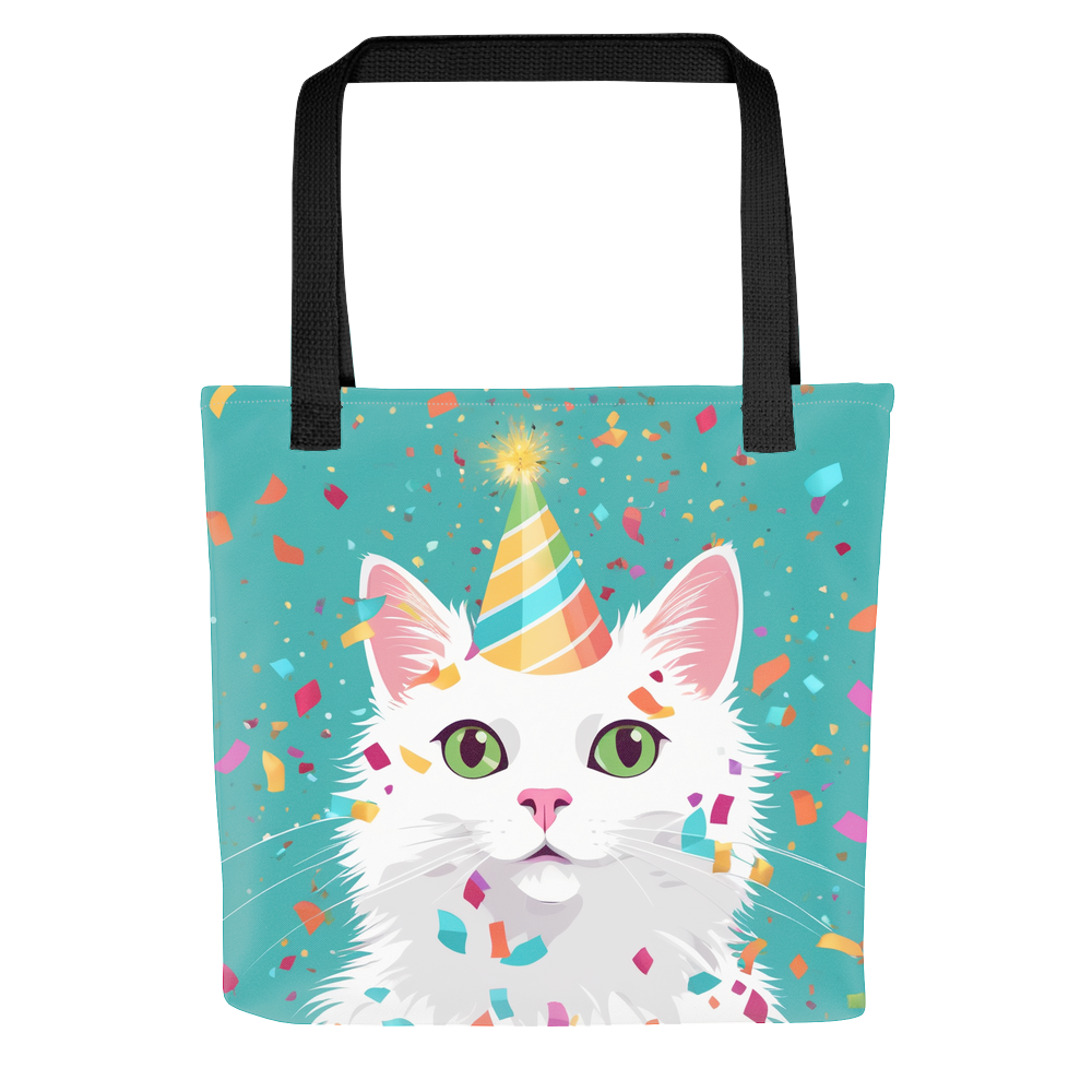 PugMug Custom White Companion Cat Tote