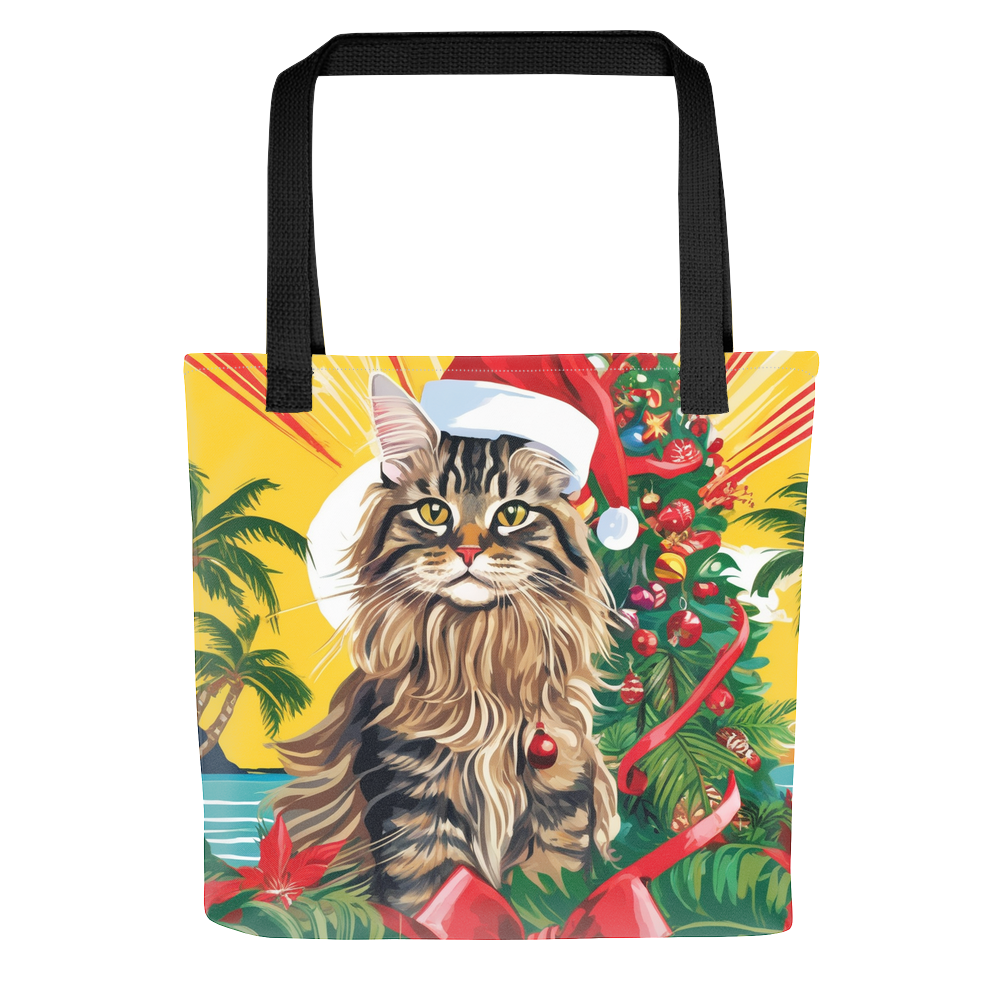 PugMug Custom Tabby Maine Coon Cat Tote
