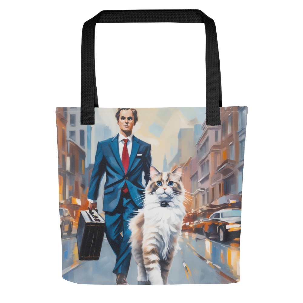 PugMug Custom Tabby Ragdoll Cat Tote