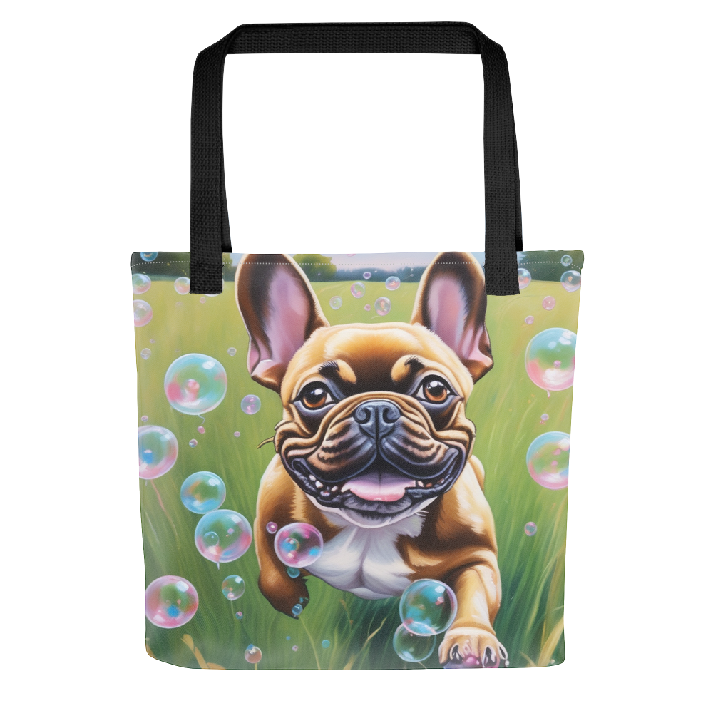 PugMug Custom Tan French Bulldog Tote