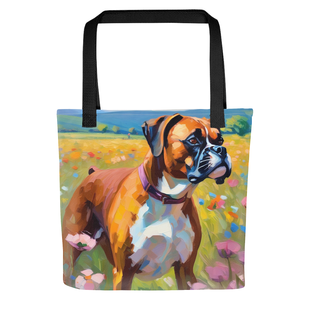 PugMug Custom Boxer Dog Tote