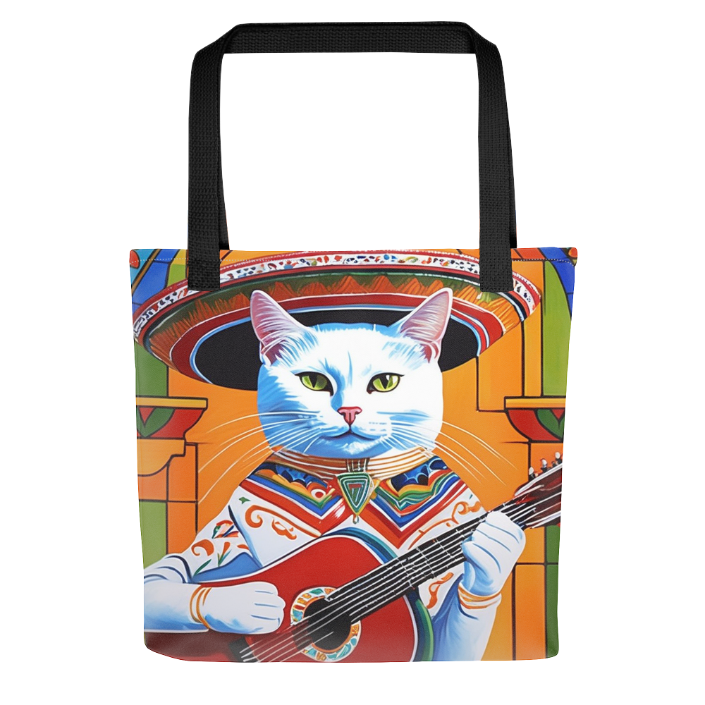 PugMug Custom White Companion Cat Tote